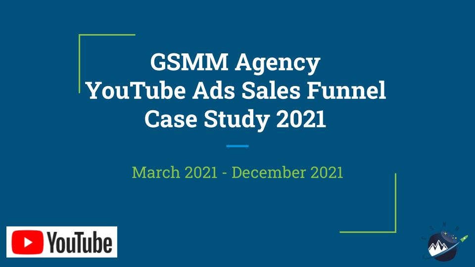 YouTube ads Sales funnel case study
