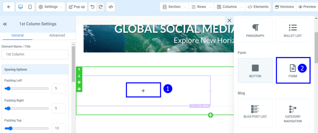 Embed Form in Gohighlevel sales funnel page