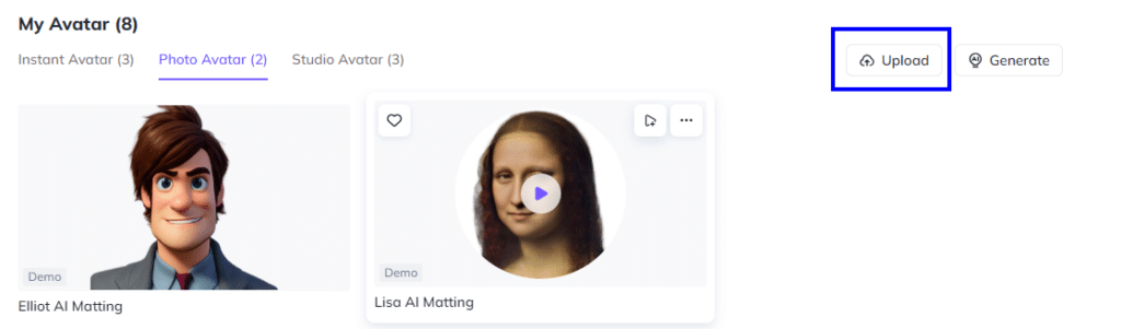 AI Photo Avatars in HeyGen 